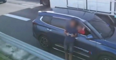 Dừng xe trên cao tốc Mỹ Thuận – Cần Thơ để quay TikTok, tài xế bị phạt nặng