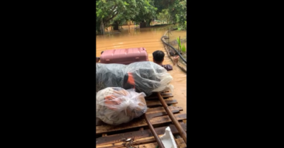 Tình cha giữa dòng lũ dữ: Hành trình 2,5m nước của người cha Thái Nguyên