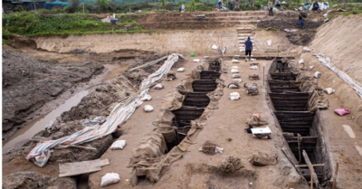 Thuyền cổ Bắc Ninh hé lộ kỹ thuật tinh xảo thời Đông Sơn