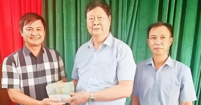 Ủng hộ 1 tỷ đồng lan tỏa tinh thần tương thân tương ái