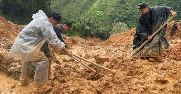 Nỗ lực tìm kiếm 4 người mất tích ở Tuyên Quang
