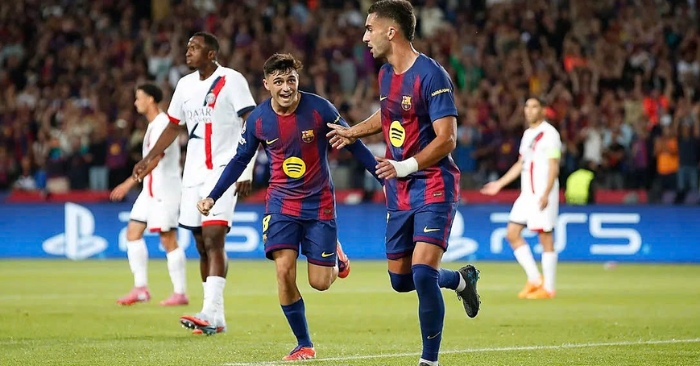 PSG vượt qua Barca 2-1 tại Camp Nou