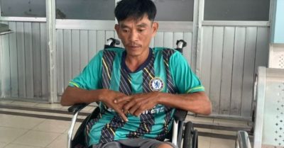 Người đàn ông khuyết tật cầu xin cứu vợ: “Em mất con rồi, xin mọi người cứu vợ em với”