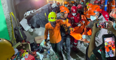 Sập trường Đông Java Indonesia: 59 người kẹt dưới đổ nát sau 3 ngày