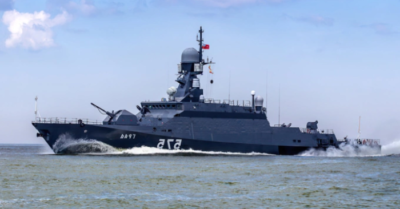 Đặc nhiệm Ukraine tập kích tàu tên lửa Nga Grad ở hồ Onega