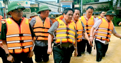 Thủ tướng đến vùng lũ Thái Nguyên, yêu cầu đẩy nhanh khắc phục hậu quả mưa bão