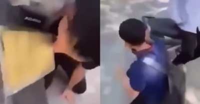 Nam sinh lớp 10 Hà Nội bị ép quỳ liếm biển số xe bạn