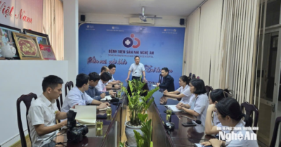Nhân viên y tế dũng cảm ngăn kẻ dùng dao truy sát tại Bệnh viện Sản Nhi Nghệ An
