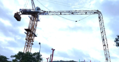 Một công nhân tử vong trong vụ gãy cần trục tháp tại dự án chung cư cao cấp ở Đà Nẵng