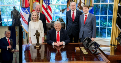 Tổng thống Donald Trump nhận giải ‘Kiến trúc sư hòa bình’