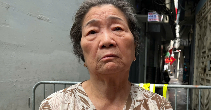 Vụ cháy Kim Hoa: Chị gái chủ nhà nghẹn ngào 'Gia đình em tôi giờ mất hết rồi'