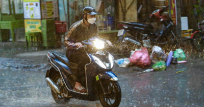 Miền Bắc mưa to từ khoảng đêm mai