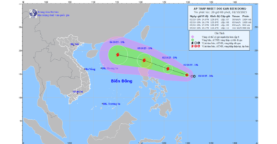 Áp thấp nhiệt đới mạnh lên thành bão, 15 tỉnh thành khẩn trương ứng phó