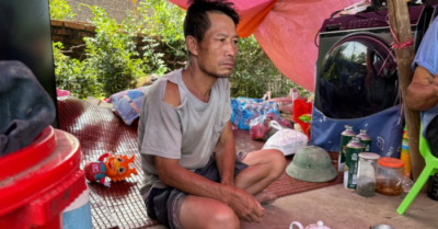 Cuộc sống trên đê của làng lụt ngoại thành Hà Nội