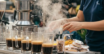 Cà phê 55.000 đồng, khách tự bưng bê vẫn không có nước lọc