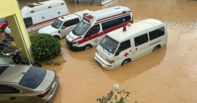 Bệnh viện ở Lạng Sơn bị cô lập do lũ, thiếu thực phẩm và nước uống