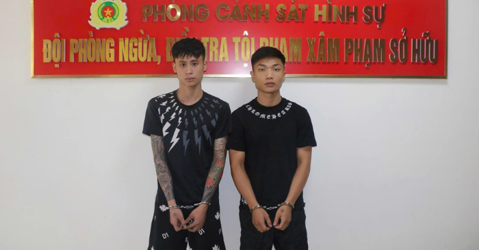 Bắt hai thanh niên cướp giật ở Hải Phòng