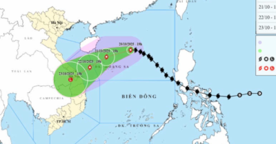 Bão số 12 giật cấp 12, cách  Đà Nẵng 310km: Trung  bộ mưa lớn, nguy cơ lũ quét