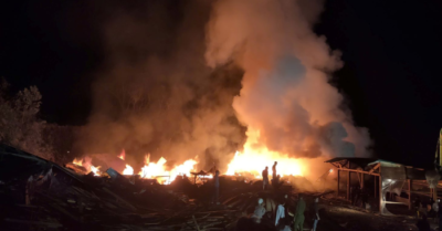 Cháy lớn thiêu rụi xưởng gỗ ở Lâm Đồng, thiệt hại ước tính 1,5 tỉ đồng