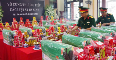 Thêm nhiều hài cốt liệt sỹ được tìm thấy tại Quảng Trị