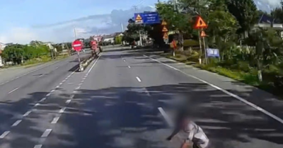 Vợ chết trong nhà, chồng lao vào xe tải rồi tử vong