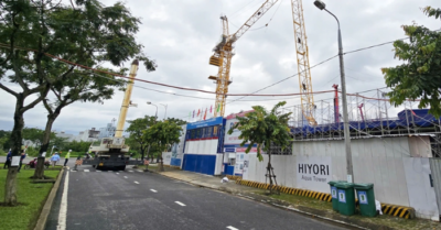Đà Nẵng: Gãy cẩu tháp tại công trường chung cư Hiyori Aqua Tower, công an vào cuộc điều tra