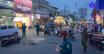 Va chạm xe máy kinh hoàng ở TP.HCM, một người đàn ông bị hất văng lên cao tử vong tại chỗ