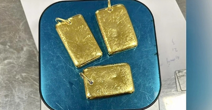 Hải quan phát hiện hành khách mang vàng lậu hơn 3 tỷ đồng