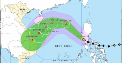 Bão Fengshen tăng cấp, hướng về khu vực Bắc Biển Đông