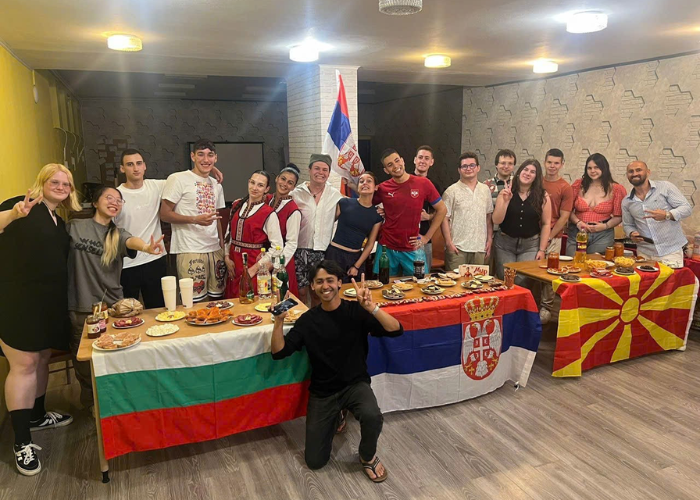 Quỳnh Anh trong khoá đào tạo kỹ năng tranh biện “Speak Up” tài trợ bởi tổ chức Erasmus+ tại Slovakia