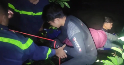 Người đàn ông lao xe máy xuống mương ở Hải Phòng tử vong