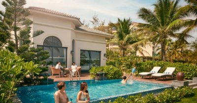 Tận hưởng kỳ nghỉ cuối năm bên gia đình tại Danang Marriott Non Nuoc Beach Villas