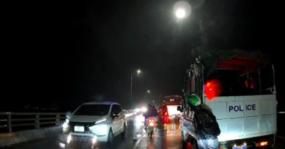 Người đàn ông để xe máy trên cầu, gieo mình xuống sông Lam