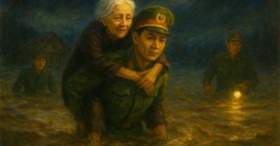 Thái Nguyên tình người hóa thành ngọn đèn giữa đêm mưa