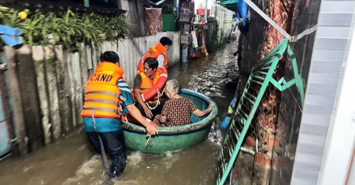 di dời hộ dân ven sông Cà Ty