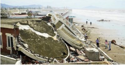 Bộ Xây dựng yêu cầu làm rõ nguyên nhân biệt thự ven biển Hà Tĩnh đổ sập sau bão Bualoi