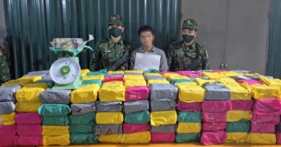 Bắt nửa tấn ma tuý ngụy trang trong bao tải tại Quảng Trị