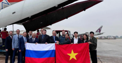 Nga gửi 30 tấn hàng cứu trợ tới Việt Nam hỗ trợ khắc phục hậu quả thiên tai