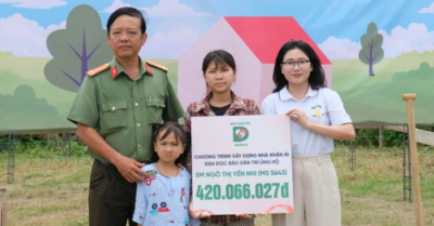 Bạn đọc Dân trí ủng hộ hơn 420 triệu đồng giúp 2 chị em mồ côi có nhà mới