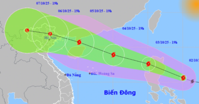 Bão Matmo tăng cấp nhanh, hướng vào bán đảo Lôi Châu