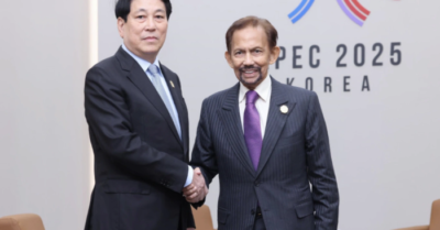 Chủ tịch nước Lương Cường hội kiến Quốc vương Brunei, thúc đẩy hợp tác toàn diện Việt Nam – Brunei tại APEC 2025