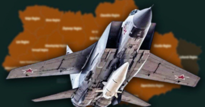 Ukraine báo động khẩn khi Nga phóng tên lửa siêu vượt âm Kinzhal từ MiG-31K