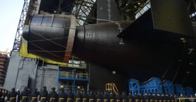 Nga hạ thủy tàu ngầm Khabarovsk mang siêu ngư lôi Poseidon