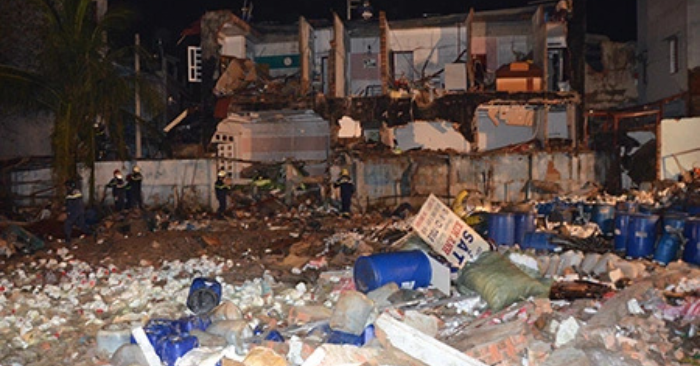 Nổ lớn rung chuyển khu dân cư TPHCM