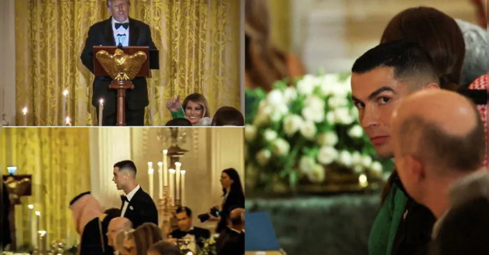 Cristiano Ronaldo gặp Trump tại Phòng Bầu Dục