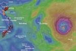 Bão Phượng Hoàng tăng cấp dữ dội, có thể đạt siêu bão vào rạng sáng 9/11