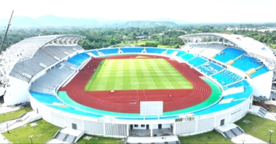 Thái Nguyên tổ chức giải bóng đá Tứ hùng tại sân vận động 535 tỷ đồng