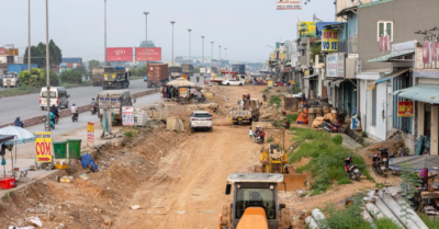 Dân khổ sở gần một năm vì thi công vành đai 3 ì ạch