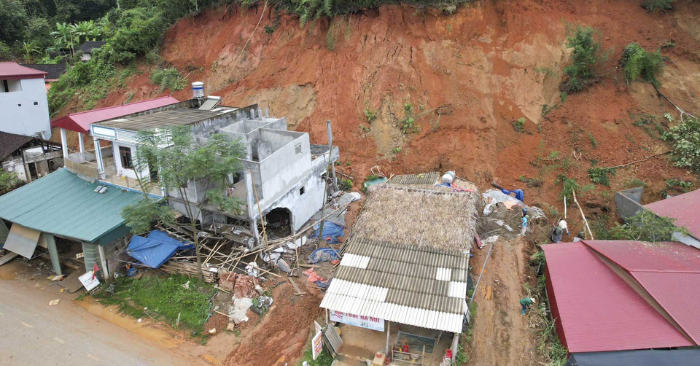 sạt lở đất Thái Nguyên