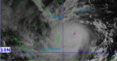 Bão số 13 Kalmaegi mạnh lên cấp 15, gần cấp siêu bão
